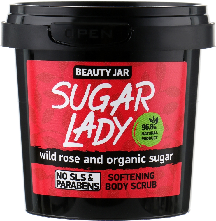 Скраб для тела смягчающий "Sugar Lady" - Beauty Jar Softening Body Scrub — фото N1