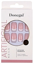 Набір накладних нігтів, 24 шт. - Donegal Artificial Nails 3117 — фото N1