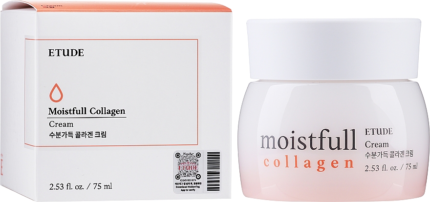 Крем для лица коллагеновый - Etude Moistfull Collagen Cream — фото N2