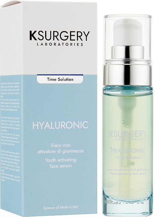 Сироватка для обличчя "Активація молодості" - K-Surgery Hyaluronic Time Solution Face Serum — фото N2