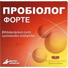 Парфумерія, косметика Дієтична добавка "Пробіолог Форте", капсули - Mayoly Spindler