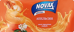 Парфумерія, косметика Тверде туалетне мило "Апельсин" - Novax Aroma