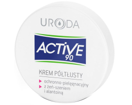 Парфумерія, косметика Напівжирний крем - Uroda Active 90