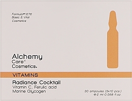 Ампули для боротьби зі старінням шкіри - Alchemy Antiaging Radiance Cocktail Vitamin C — фото N1