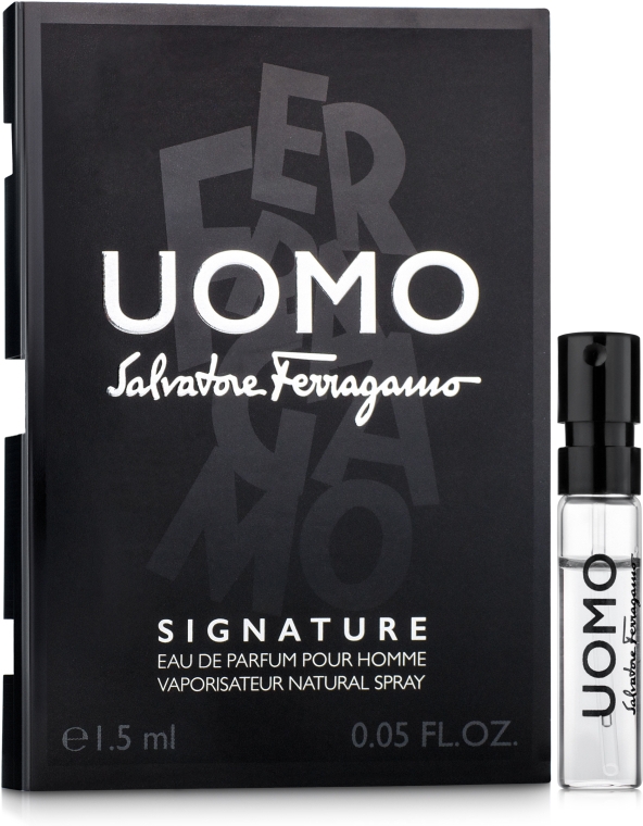 Salvatore Ferragamo Uomo Signature - Парфюмированная вода (пробник)