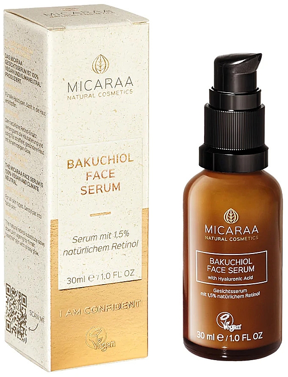 Сыворотка для лица с бакучиолом - Micaraa Bakuchiol Face Serum — фото N2