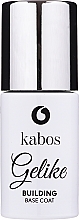 Духи, Парфюмерия, косметика Базовое покрытие для ногтей - Kabos Gelike Building Base Coat 
