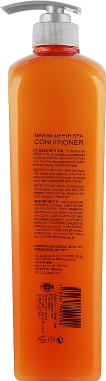 Кондиционер для всех типов волос - Angel Professional Paris Marine Depth Spa Conditioner — фото N5