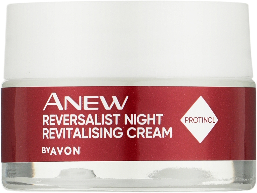Відновлювальний нічний крем для обличчя - Avon Anew Reversalist Night Revitalising Cream With Protinol — фото N3