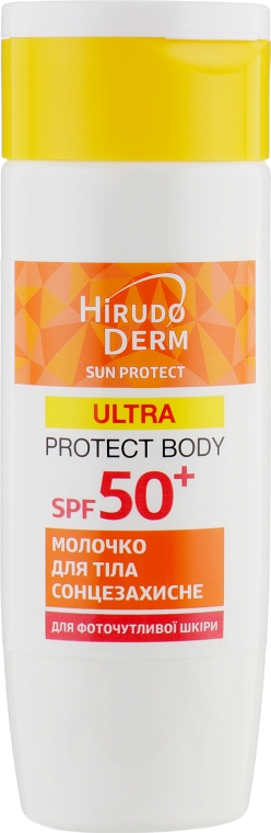 Сонцезахисне молочко для тіла SPF 50+ - Hirudo Derm Sun Protect Ultra Protect Body — фото N2
