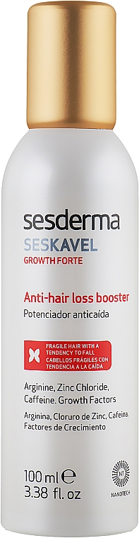 Бустер проти випадання волосся - Sesderma Laboratories Seskavel Growth Forte Anti-Hair Loss Booster — фото N1