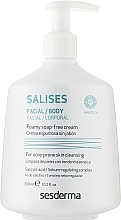 Пенящийся крем для умывания - SesDerma Laboratories Salises Foamy Soap-Free Cream — фото N3