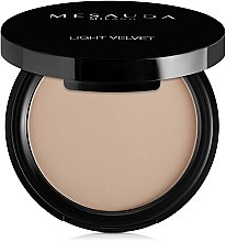 Парфумерія, косметика Компактна пудра - Mesauda Milano Light Velvet Compact Powder (в упаковці)