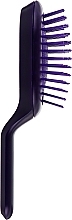 Расческа, фиолетовая - Janeke Bag Curvy Hairbrush — фото N3