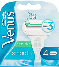 Змінні касети для гоління - Gillette Venus Smooth Sensitive — фото N1