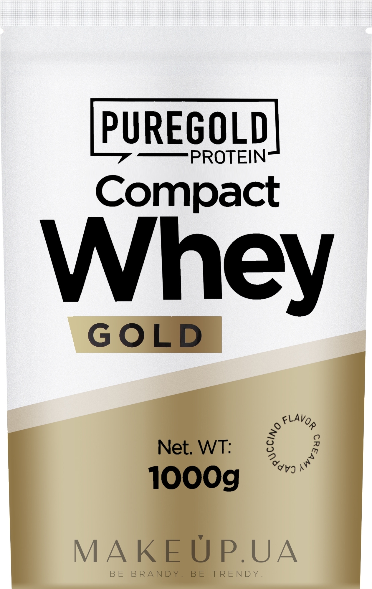 Протеїн "Капучино" - PureGold Whey Protein Creamy Cappucino — фото 1000g