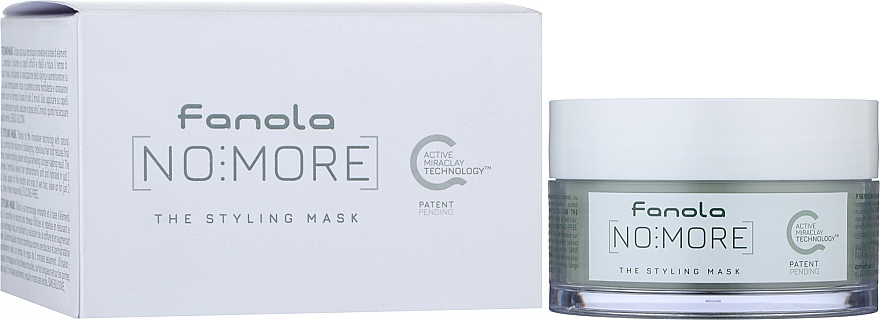 Натуральная маска для укладки волос - Fanola No More The Styling Mask  — фото N2