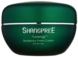 Парфумерія, косметика Підтягуючий крем для жирного обличчя - Shangpree S Energy Resilience Fresh Cream for Oily Skin