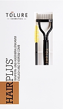 Tolure Cosmetics Hair Plus Eyelash And Eyebrow Comb (brush/2pcs) - Набір — фото N4