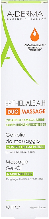 Массажное гель-масло для шрамов и растяжек - A-Derma Epitheliale AH Massage — фото N6