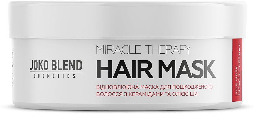 Маска восстанавливающая для поврежденных волос - Joko Blend Miracle Therapy Hair Mask — фото N2