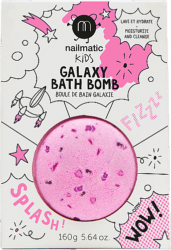 Бомбочка для ванной - Nailmatic Galaxy Bath Bomb Cosmic — фото N1