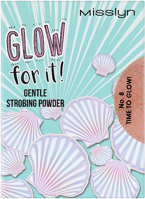 Хайлайтер для обличчя - Misslyn Glow For It! Gentle Strobing Powder — фото N2