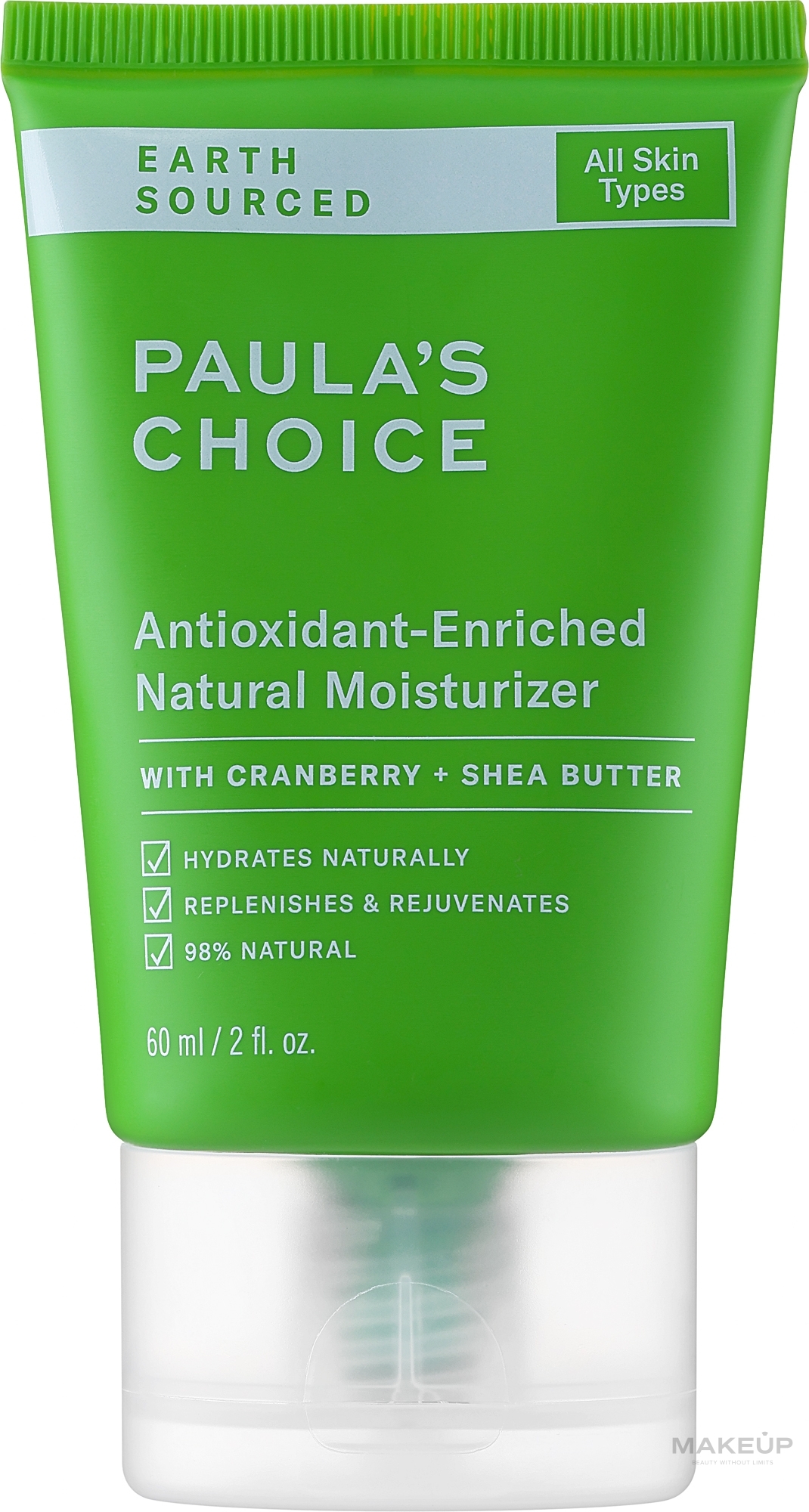 Антиоксидантный увлажняющий крем для лица - Paula's Choice Earth Sourced Antioxidant — фото 60ml