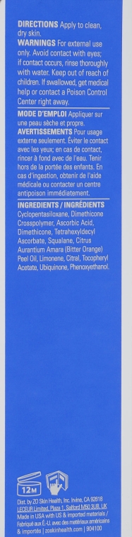 Сыворотка для лица с витамином С10 % - Zein Obagi Zo Skin Health 10% Vitamin C Self-Activating — фото N9