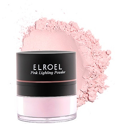 Хайлайтер - Elroel Pink Lighting Powder — фото N2