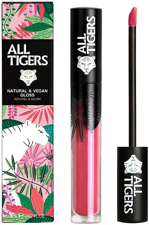 Блеск для губ - All Tigers Natural And Vegan Gloss — фото N1