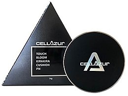 Парфумерія, косметика Кушон професіональний з полінуклеотидами - Cellazur Touch Bloom Kirakira Cushion SPF50, PA +++