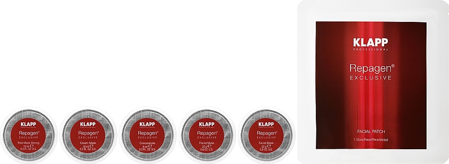Набір, 6 продуктів - Klapp Repagen Exclusive Strong — фото N2