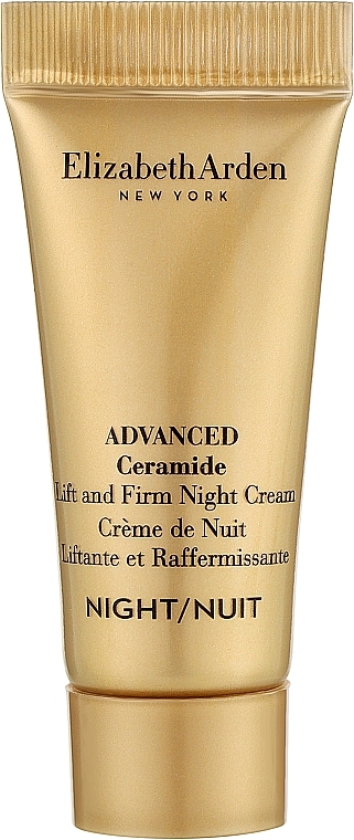 Подтягивающий и укрепляющий ночной крем - Elizabeth Arden Advanced Ceramide Lift and Firm Night Cream (мини) — фото N1