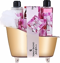 Духи, Парфюмерия, косметика Набор, 5 продуктов - Primo Bagno Wild Orchid Bath Set 