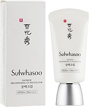 Духи, Парфюмерия, косметика Солнцезащитный крем для лица - Sulwhasoo Snowise Brightening UV Protector SPF50+ PA++++ (тестер)