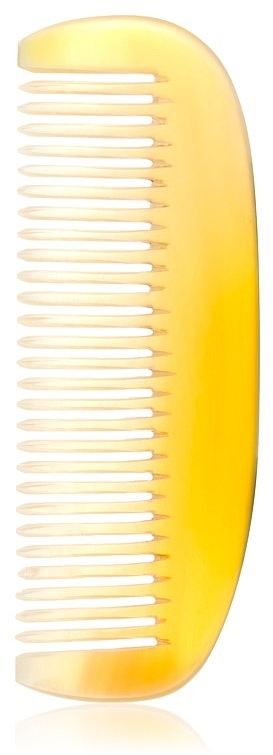 Гребінь для бороди, 7 см - Golddachs Handcrafted Horn Beard Comb — фото N1