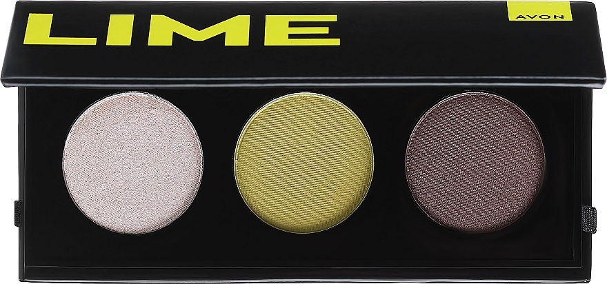 Палитра теней для век - Avon Lime Eyeshadow Palette — фото N1