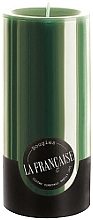 Парфумерія, косметика Свічка-циліндр, діаметр 7 см, висота 15 см - Bougies La Francaise Cylindre Candle Green