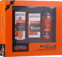 Духи, Парфюмерия, косметика Набор - L'Oreal Paris Men Expert (deo/50ml + cr/50ml + eye/roller/10ml)