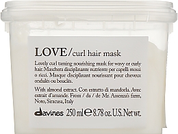 Маска для посилення завитка - Davines Love Curl Hair Mask — фото N3