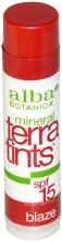 Духи, Парфюмерия, косметика Солнцезащитный бальзам для губ - Alba Botanica Mineral Terra Tints Blaze SPF 15