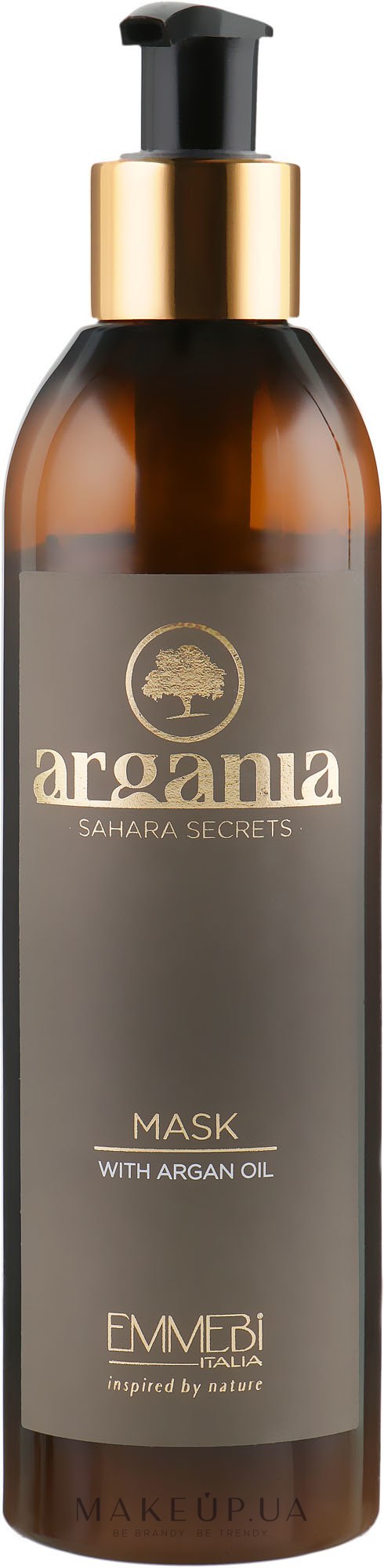 Відновлювальна маска з арганієвою олією - Emmebi Italia Argania Sahara Secrets — фото 200ml