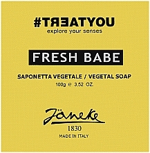 Парфумерія, косметика Мило - Janeke #Treatyou Fresh Babe Soap