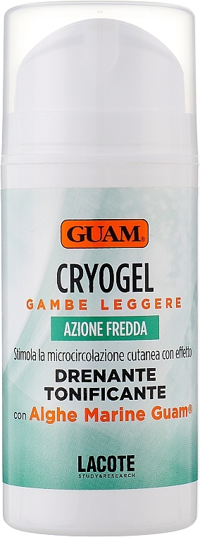 Тонізувальний гель для ніг - Guam Cryogel — фото N1