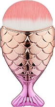 Парфумерія, косметика Пензель-рибка для тональної основи, рожевий - Puffic Fashion