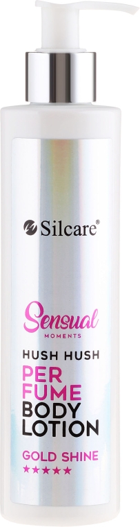 Парфюмированный лосьон для тела - Silcare Sensual Moments Perfume Body Lotion Gold Shine Hush Hush