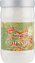 Духи, Парфюмерия, косметика УЦЕНКА Соль для ванны - Dead Sea Collection Eucalyptus Bath Salts *