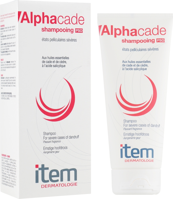 Шампунь для шкіри з проявами псоріазу - Item Alphacade Shampooing PSO for Scaly Skin