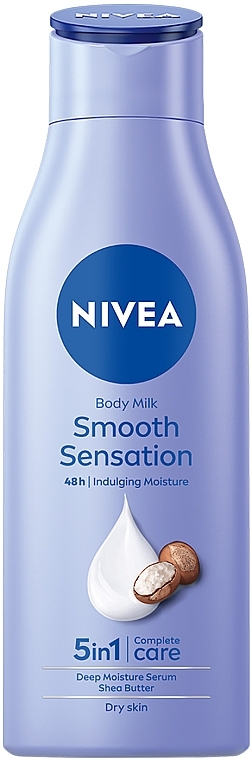 Молочко для тiла "Відчуття м’якості" - NIVEA Smooth Sensation Body Milk — фото N1